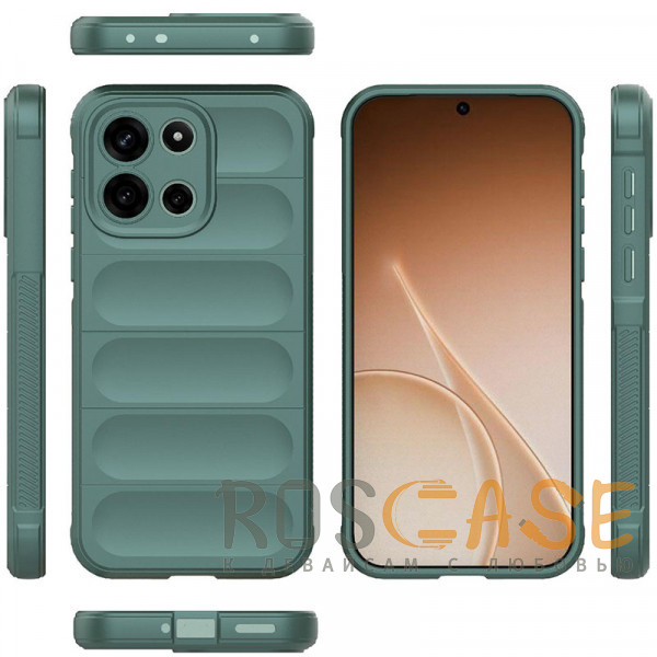 Фото Зеленый Flex Silicone | Противоударный чехол для OnePlus Nord 6 / CE 6 / Turbo 6 / 6V с защитой камеры