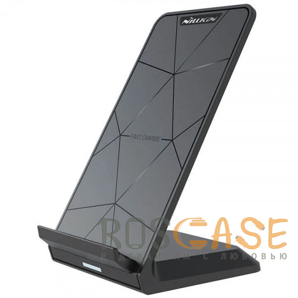 Фото Черный Nillkin QI Fast Stand Pro | Беспроводная зарядка с вертикальной подставкой для телефона