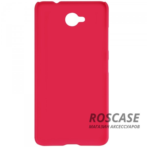 Изображение Красный Nillkin Super Frosted Shield | Матовый чехол для Microsoft Lumia 650 (+ пленка)