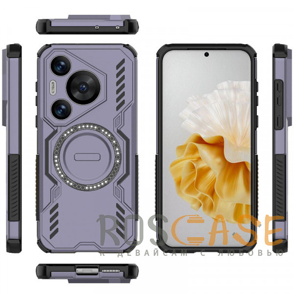 Фотография Фиолетовый Mirage MagSafe | Противоударный чехол с поддержкой MagSafe для Huawei Pura 70 Pro /70 Pro Plus