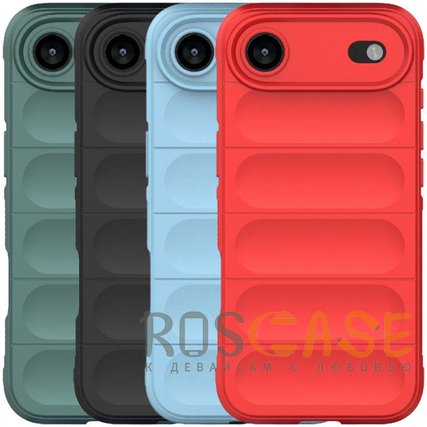 Фото Flex Silicone | Противоударный чехол для iPhone 17 Air с защитой камеры и микрофиброй