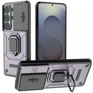 Transformer Ring Holder | Противоударный чехол с кольцом и шторкой камеры  для Samsung Galaxy S26 Ultra