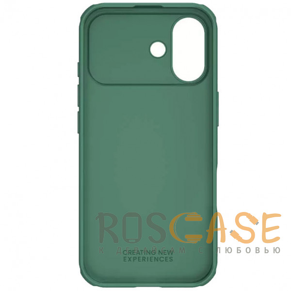 Фотография Зеленый Nillkin CamShield Pro | Чехол из пластика и TPU с защитой камеры для iPhone 17