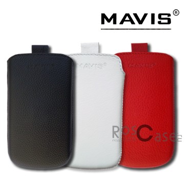 Фото кожаного чехла Mavis Classic для Nokia Asha 501/Samsung S5660/S6102/LG E425/E435/HTC Desire C