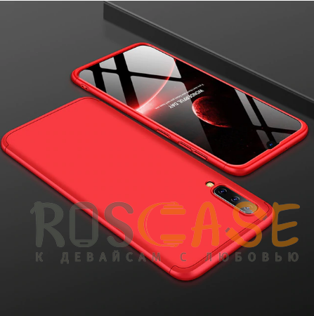 Фотография Красный GKK LikGus 360° | Двухсторонний чехол для Samsung Galaxy A50 / A50s / A30s с защитными вставками