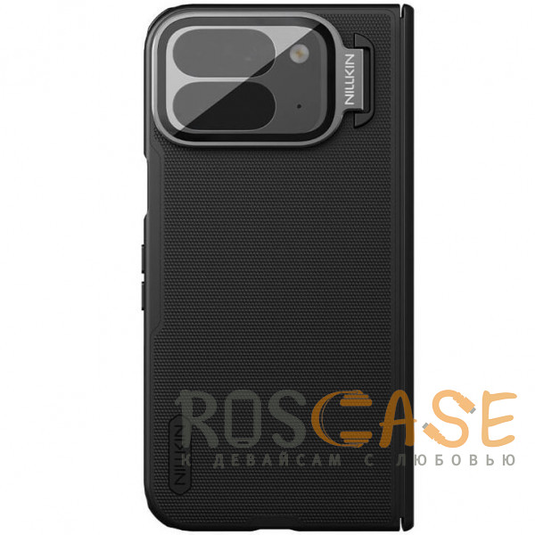 Изображение Черный Nillkin Super Frosted Shield Magnetic | Пластиковый чехол с поддержкой Magsafe для Google Pixel 10 Pro Fold