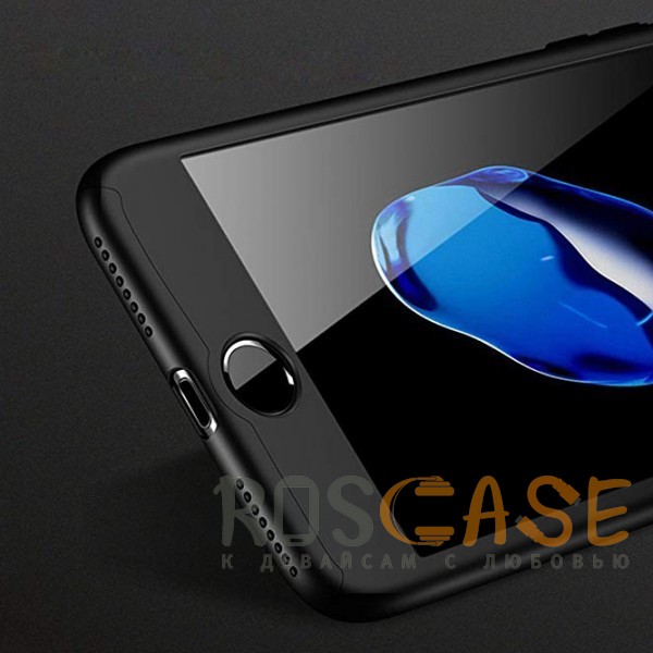 Изображение Черный GKK LikGus 360° | Двухсторонний чехол для iPhone 7 Plus / 8 Plus с защитными вставками