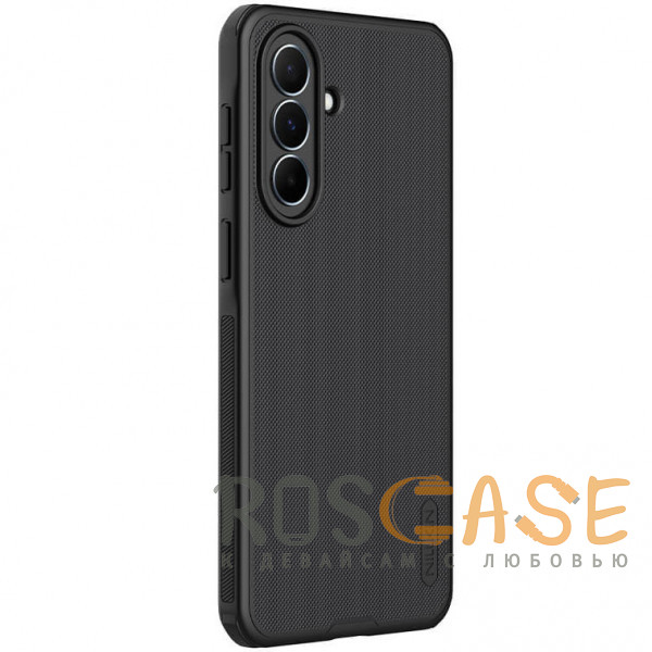 Фотография Черный Nillkin Super Frosted Shield Pro | Матовый чехол из пластика и ТПУ для Samsung Galaxy A37 5G