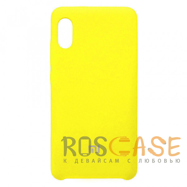 Фото Желтый Чехол Silicone Cover для Xiaomi Redmi 7A