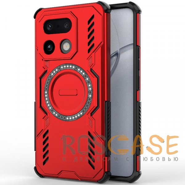 Фото Красный Mirage MagSafe | Противоударный чехол с поддержкой MagSafe для Realme 16 Pro Plus 5G