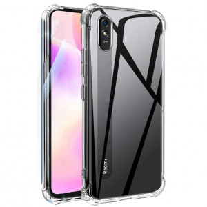 King Kong | Противоударный прозрачный чехол для Xiaomi Redmi 9A с защитой углов