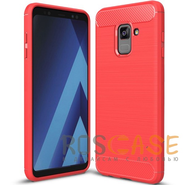 Фото Красный iPaky Slim | Силиконовый чехол для Samsung A530 Galaxy A8 (2018)