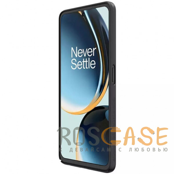 Фото Черный Nillkin Super Frosted Shield | Матовый пластиковый чехол для OnePlus Nord CE 3 Lite / N30 5G / OPPO K11x