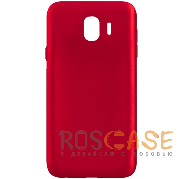 Фото Красный J-Case THIN | Гибкий силиконовый чехол для Samsung J250F Galaxy J2 Pro (2018)
