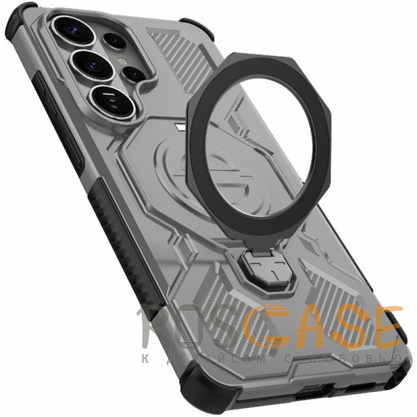 Фото Серый Magnus | Противоударный чехол с Magsafe для Samsung Galaxy S26 Ultra