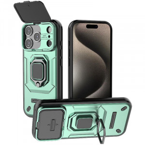 Transformer Ring Holder | Противоударный чехол с кольцом и шторкой камеры  для iPhone 17 Pro