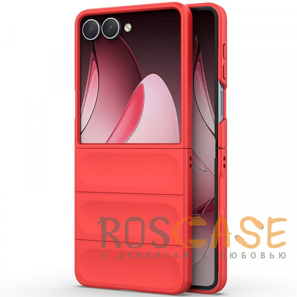 Фотография Красный Flex Matte | Пластиковый чехол с Soft Touch покрытием для Samsung Galaxy Z Flip 7