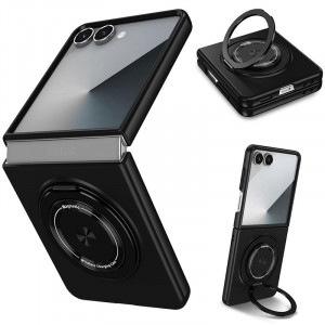 Matte Shield Ring | Тонкий пластиковый чехол с кольцом Magsafe  для Samsung Galaxy Z Flip 8