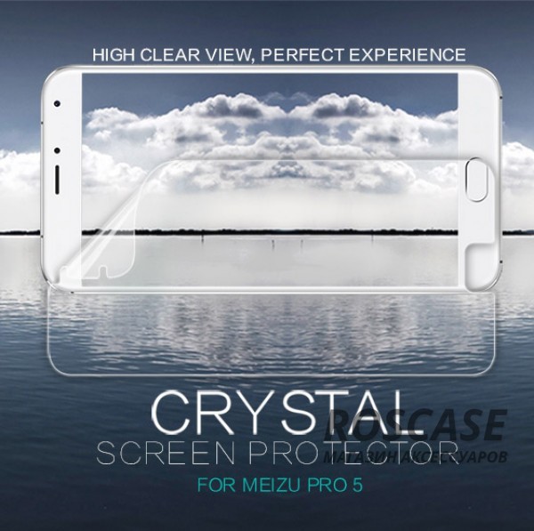 Фото Анти-отпечатки Nillkin Crystal | Прозрачная защитная пленка для Meizu Pro 5