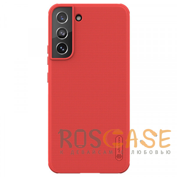 Фото Красный Nillkin Super Frosted Shield Pro | Матовый пластиковый чехол для Samsung Galaxy S22