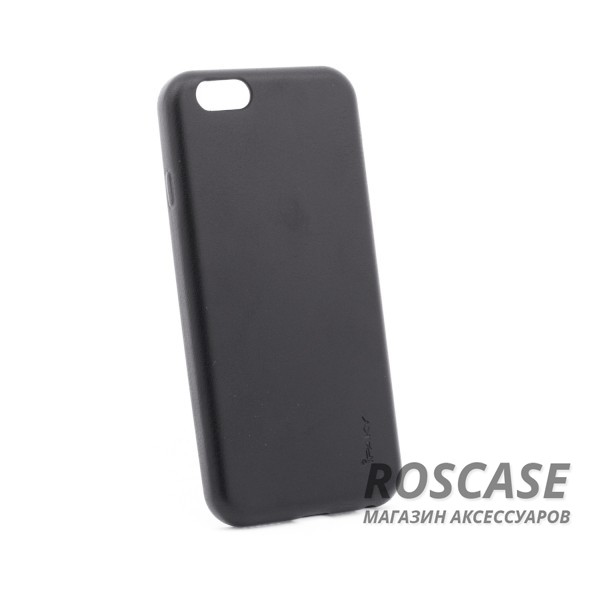 Фотография Черный iPaky Leather натур. кожа | Чехол для Apple iPhone 6/6s (4.7")