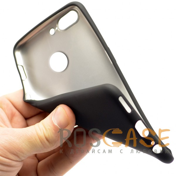 Изображение Черный J-Case THIN | Гибкий силиконовый чехол для OnePlus 5T