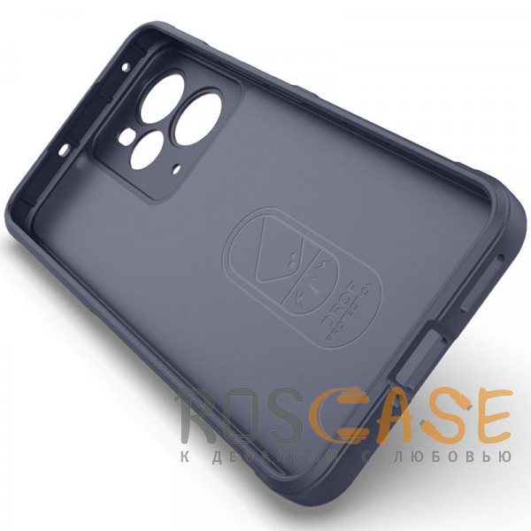 Изображение Темно-синий Flex Silicone | Противоударный чехол для Realme 14 5G с защитой камеры и микрофиброй