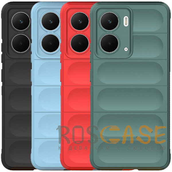 Фото Flex Silicone | Противоударный чехол для Realme P3 5G / Neo 7X с защитой камеры и микрофиброй