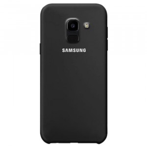 Силиконовый чехол для Samsung J600F Galaxy J6 (2018) с покрытием soft touch