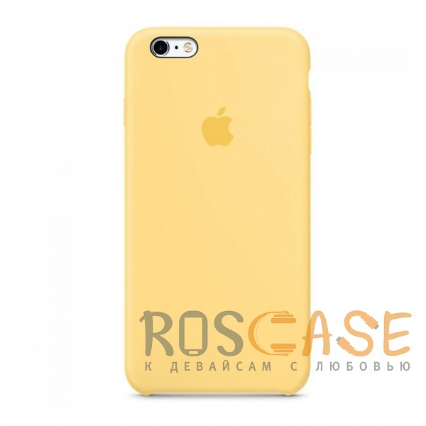 Фотография Желтый Канареечный Чехол Silicone Case для iPhone 6/6S