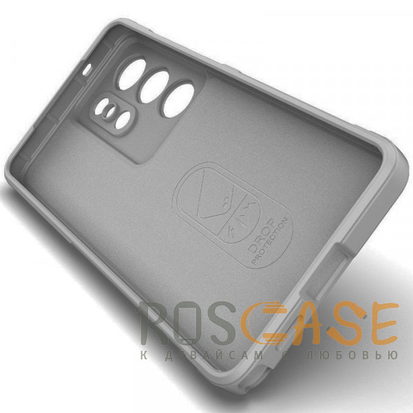 Изображение Серый Flex Silicone | Противоударный чехол для Samsung Galaxy S26 Ultra с защитой камеры и микрофиброй