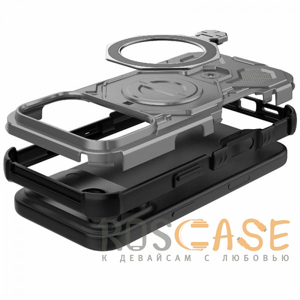 Фотография Серый Magnus | Противоударный чехол с Magsafe для iPhone 17 Pro