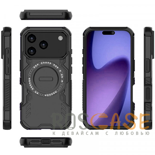 Фотография Черный Mirage MagSafe | Противоударный чехол с поддержкой MagSafe для iPhone 17 Pro