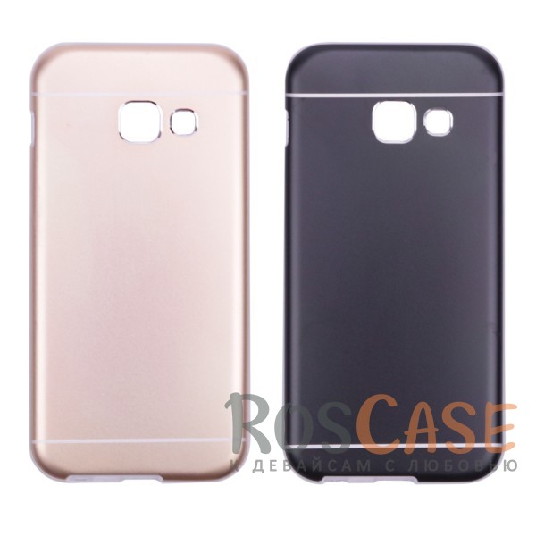 Фото Тонкий чехол для Samsung A320 Galaxy A3 (2017) из алюминия и силикона