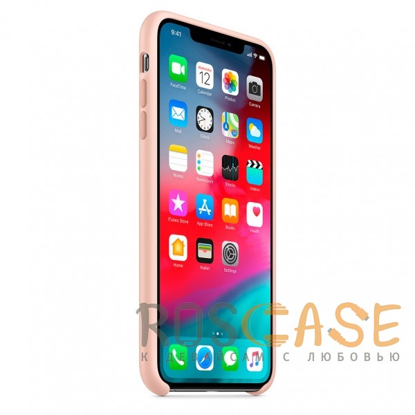 Изображение Розовый песок Чехол Silicone Case для iPhone XS Max