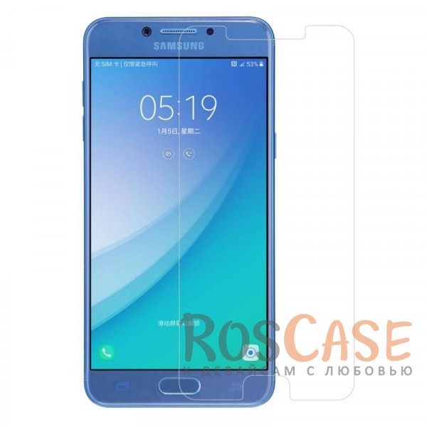Фото Прозрачное H+ | Защитное стекло для Samsung Galaxy C5 Pro (в упаковке)