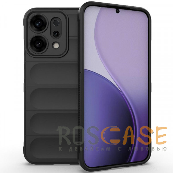 Фото Черный Flex Silicone | Противоударaный чехол для Huawei Nova 14 с защитой камеры и микрофиброй