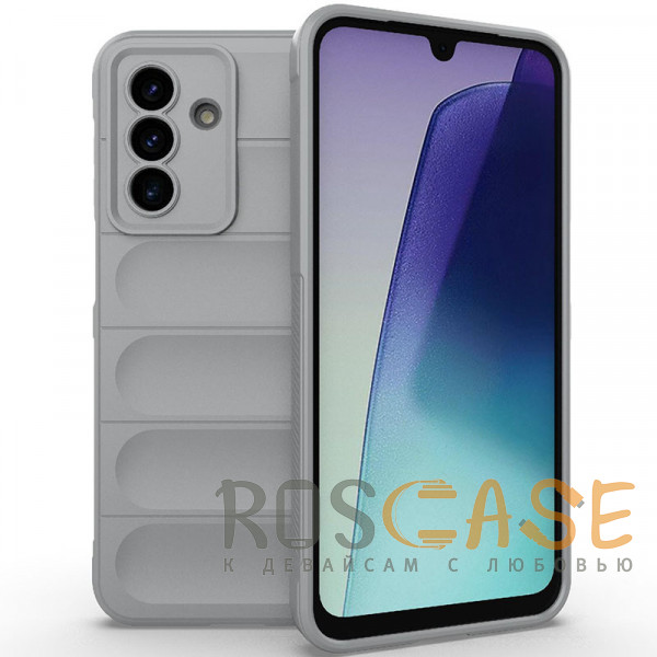 Фото Серый Flex Silicone | Противоударный чехол для Samsung Galaxy A17 с защитой камеры и микрофиброй