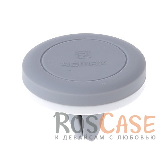 Фотография Серый Remax Air Vent RM-C10 | Яркий магнитный держатель для смартфона