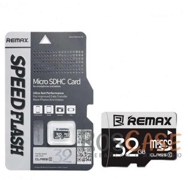 Изображение Черный Remax | Карта памяти microSDHC 32 GB Card Class 10