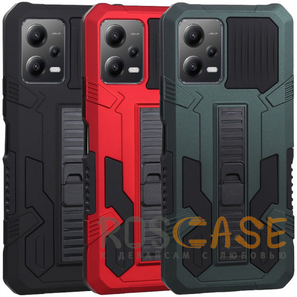 Фото Ironhide | Противоударный чехол-подставка для Xiaomi Redmi Note 12 5G / Poco X5 5G