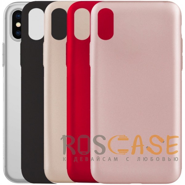 Фото J-Case THIN | Гибкий силиконовый чехол для iPhone X / XS