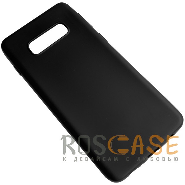 Фото Черный J-Case THIN | Тонкий силиконовый чехол 0.5 мм для Samsung Galaxy S10e