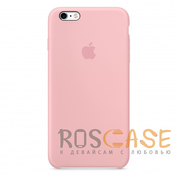 Фото Розовый песок Чехол Silicone Case для iPhone 6 Plus / 6S Plus