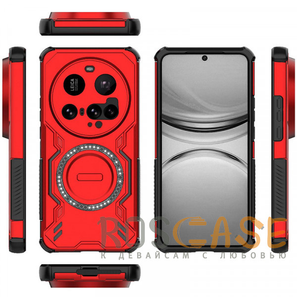 Фотография Красный Mirage MagSafe | Противоударный чехол с поддержкой MagSafe для Xiaomi Mi 15 Ultra