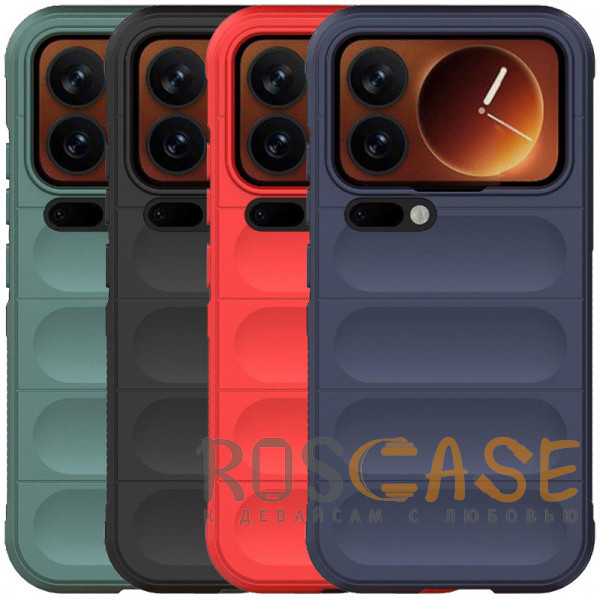 Фото Flex Silicone | Противоударный чехол для Xiaomi Mi 17 Pro с защитой камеры и микрофиброй