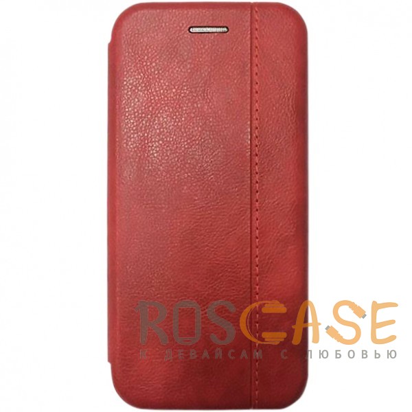 Фото Красный Open Color 2 | Чехол-книжка на магните для iPhone XR с подставкой и внутренним карманом