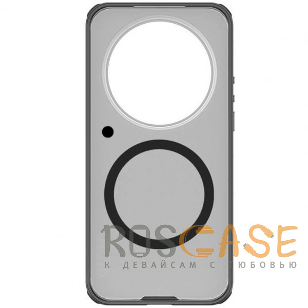 Фото Серый Nillkin Super Frosted Shield Magnetic | Полупрозрачный чехол с поддержкой Magsafe для Xiaomi Mi 17 Ultra