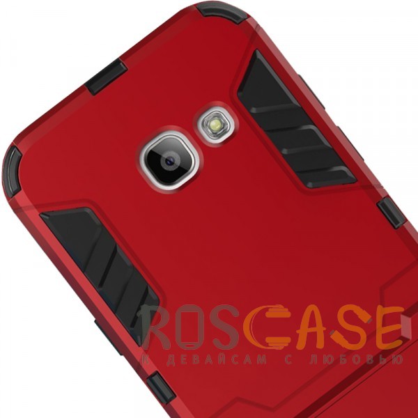 Изображение Красный / Dante Red Transformer | Противоударный чехол для Samsung A720 Galaxy A7 (2017) с мощной защитой корпуса