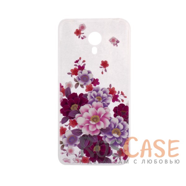 

TPU чехол Cute Print для Meizu M3 Note (Flowers)